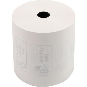 Thermorolle, phenolfrei, für Kassensysteme und Waagen, 80 x 72 mm x 76 m, 10 Rollen