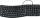 Tastatur EKC-400, ergonomisch, Handballenauflage, kabelgebunden, schwarz