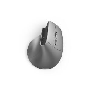 Vertikalmaus EMW-700, 8 Tasten, ergonomisch, kabellos, wiederaufladbar, anthrazit