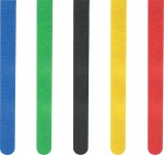 Klettbinder, wiederverwendbar, 16 x 215 mm, 5 Stück,...