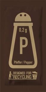 Hellma Peffer Sachets, 0,2g Portionstütchen, 1 Karton = 2000 Tütchen