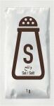 Hellma Speisesalz Sachets, 1g Portionstütchen, 1...