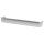 Kabelwanne KC12, klappbar, für Tische bis 1200 mm, 862 mm, silber