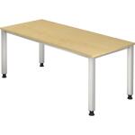 Schreibtisch QS19, 1800 x 800 x 680-835 mm, 4-Fuß,...