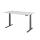 Sitz-Steh-Schreibtisch XDBK16, 1600 x 800 x 640-1290 mm, C-Fuß, elektrisch höhenverstellbar, grau/graphit