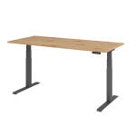 Sitz-Steh-Schreibtisch XDBK19, 1800 x 800 x 640-1290 mm,...