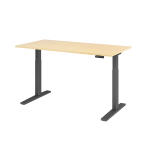 Sitz-Steh-Schreibtisch XMKA16, 1600 x 800 x 700-1200 mm,...