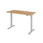 Sitz-Steh-Schreibtisch XMST614, 1400 x 670 x 710-1200 mm,...