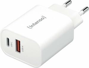 Schnellladegerät W30AC, USB-A / USB-C 30 Watt, 100-240 Volt, 50-60 Hz, USB Power Delivery PPS, PD3.0, QC 4.0, weiß