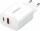 Schnellladegerät W30AC, USB-A / USB-C 30 Watt, 100-240 Volt, 50-60 Hz, USB Power Delivery PPS, PD3.0, QC 4.0, weiß