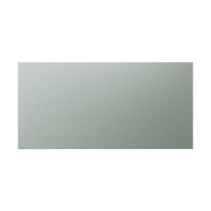 Glasboard, eckige Ausführung, matte Oberfläche, 100 x 150 cm, Sage Green