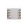 Markerhalter für Glasboard, leer, Warm Grey