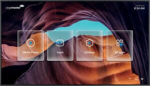 EVOLVE Touchdisplay ETX-7530EU 75 Zoll, 4K-Auflösung, Infrarot-Technologie, 32 Touch Points