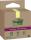 Recycling Notes Post-it Super Sticky, 47,6 x47,6 mm, 1 Pack = 3 Blöcke, gelb