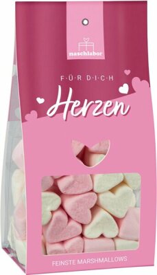 Naschlabor Marshmallow "Für Dich Herzen" 90g