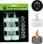 LED Teelichter 6er Set, inkl. 6 St. Batterie CR2032,...