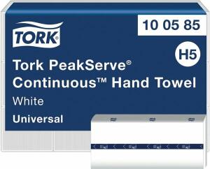 Tork PeakServe® Endlos?-Papierhandtücher H5, Universal, 1-lagig, 12x 410 Tücher, weiß