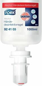 Händedesinfektionsgel Sagrotan Tork S4, mit feuchtigkeitsspendenden Inhaltsstoffen, 1.000 ml