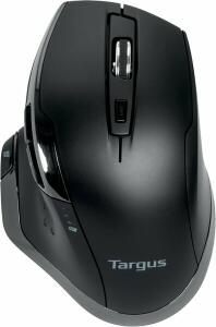 ergonomische Maus, kabellos, antimikrobiell, schwarz