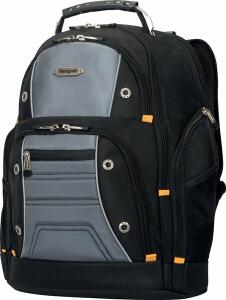 Laptop-Rucksack Drifter, 15,6", (B x H x T) 37 x 48 x 20 cm, Polyester, schwarz-grau