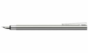 Faber Castell Füller Neo Slim Edelstahl glänzend Feder EF