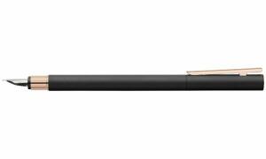 Faber Castell Füller Neo Slim Metall schwarz/rosé Feder B