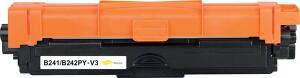 New Build Toner, ersetzt Brother TN-241/242Y, ca. 1.400 Seiten, gelb