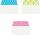 Haftstreifen UltraTabs Design, 50,8 x 38 mm, Polyester mit papierbeschichteter Lasche, blau, grün, pink, 1 Pack = 24 Haftstreifen