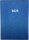 2025 ADINA Buchkalender Chefplaner A5 blau-metallic 1 Tag 1 Seite