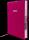 2025 ADINA Buchkalender Chefplaner A5 pink 1 Tag 1 Seite auch sonntags