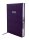 2025 ADINA Buchkalender Chefplaner A5 violett-metallic 1 Tag 1 Seite auch sonntags