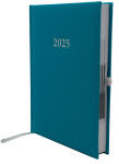 2025 ADINA Buchkalender Chefplaner A5 türkis 1 Tag 1...