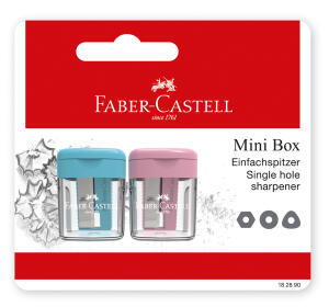 Faber Castell Einfachspitzdose transparent 2er BK