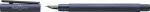 Faber Castell Füller Neo Slim Aluminium dunkelblau Feder B