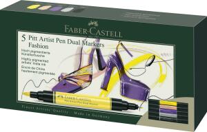 Faber Castell Tuschestift PAP Dual Marker 5er Fashion