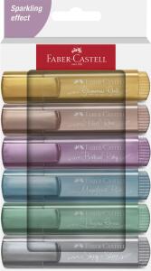 Faber Castell Textmarker TL 46 1-5 mm Metallic 6er