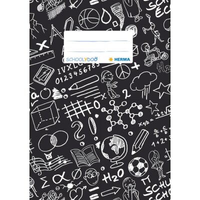 Herma Heftschoner Schoolydoo PP A5 schwarz