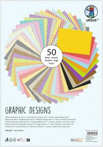 MOTIV-FOTOKARTON "GRAPHIC-DESIGNS", 300g