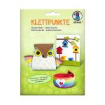KLETTPUNKE RUND 84PAAR,SELBSTKLEBEND SCHWARZ