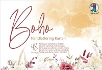 HANDLETTERING KARTEN"BOHO"300G. 48 BL.16MOT