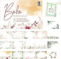 HANDLETTERING KARTEN"BOHO"300G. 48 BL.16MOT