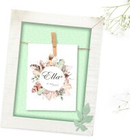 HANDLETTERING KARTEN"BOHO"300G. 48 BL.16MOT