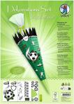DEKO-SET SCHULTÜTE EASY LINE "FUSSBALLSPIEL"