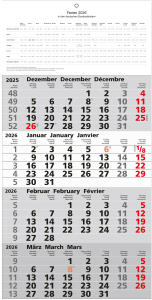 2026 GÜSS 4-Monatskalender