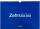 2025 Adina Zehnjahres-Kalender A4 blau Querformat