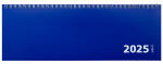 2025 ADINA Tischquerkalender 1W/1S  blau Kartondeckel...