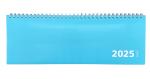 2025 ADINA Tischquerkalender hellblau 1W 2S 30x10cm