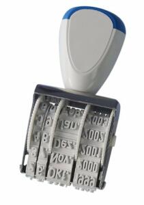 WEDO Stempel Datum in Buchst.