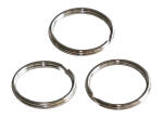 WEDO Schlüssel Met.Ringe 16mm