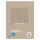 Staufen Premio CB A4 80 Blatt Lin.30 90g/qm sand blanko 4-Loch